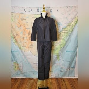 Vintage Tap Pant And Jacket By Worth Silk Size 0